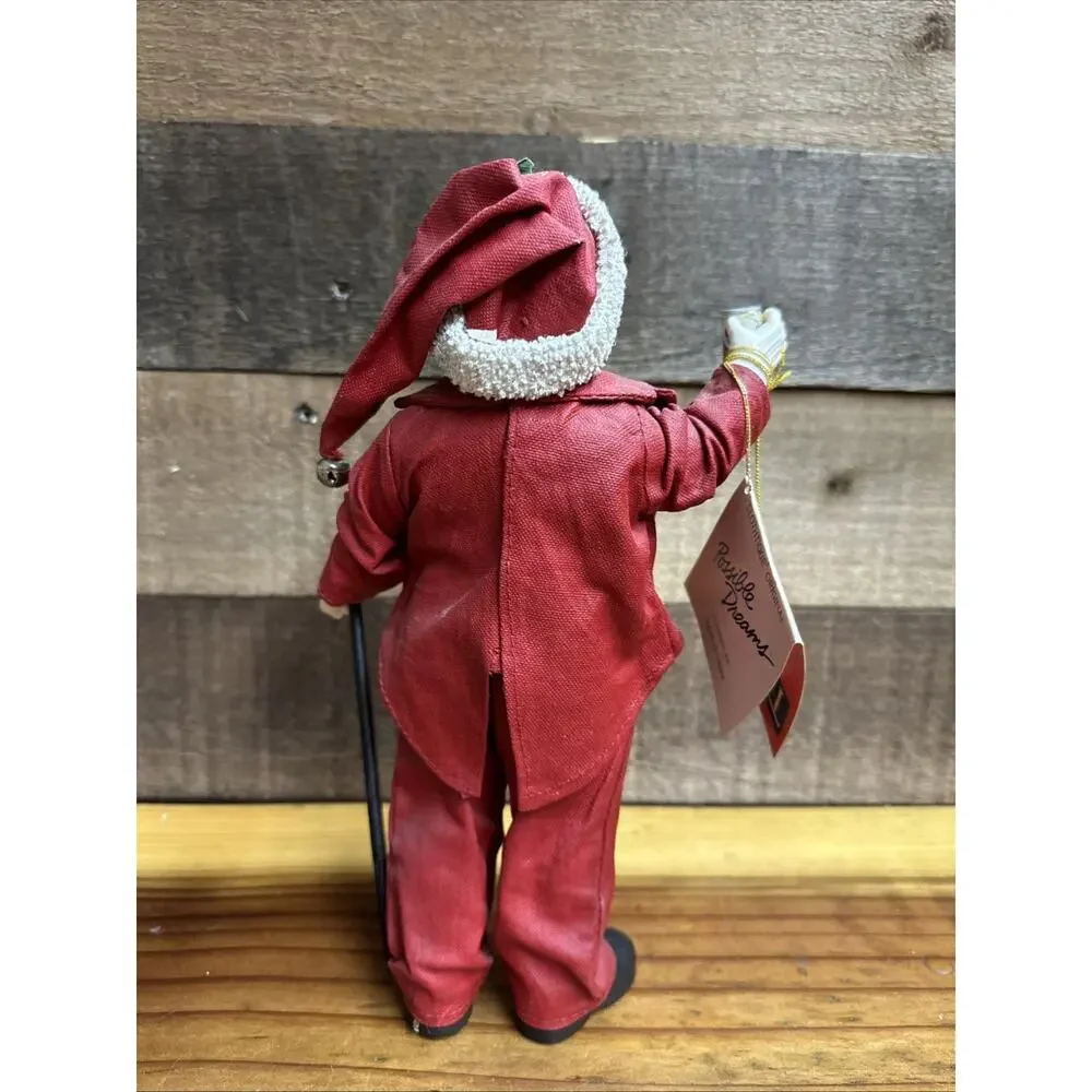 1994 Clothtique Possible Dreams Santa With Pepsi And Cane 10”